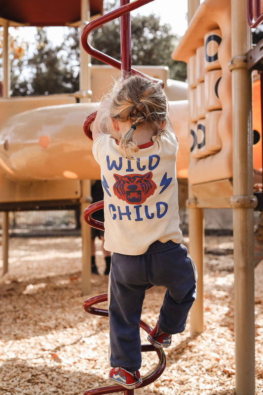 Wild Child Ringer Tee