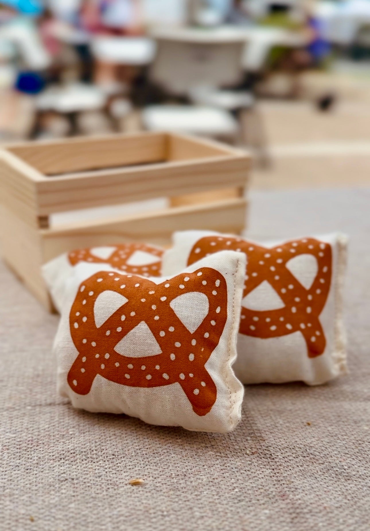 Stuffed Pretzel Playset